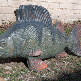 Bass sculpture