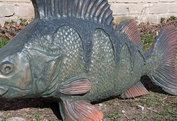 Bass sculpture