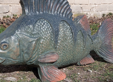 Bass sculpture