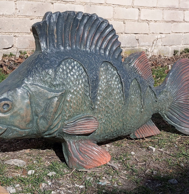 Bass sculpture